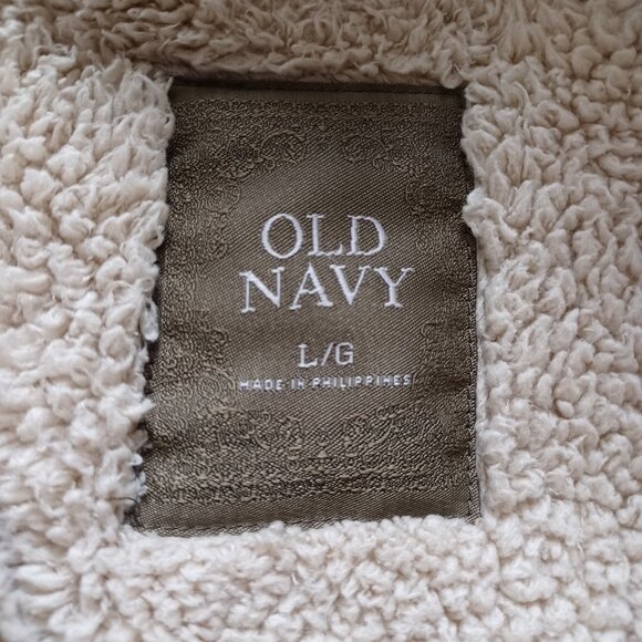 Old Navy Faux Shearling Jacket - Picture 6 of 16